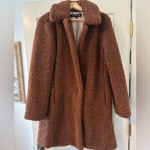 J. Crew Brown Teddy Jacket
